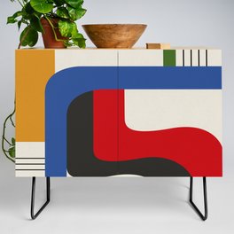 TAKE ME OUT (abstract geometric) Credenza