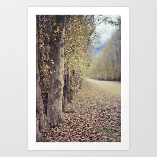 Autumn whisper Art Print