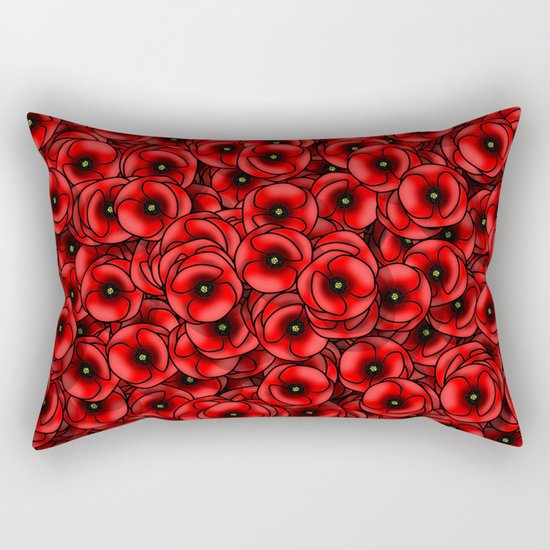 Poppy Rectangular Pillow