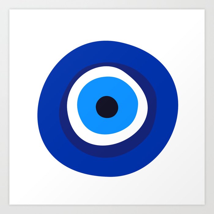 evil eye symbol Kunstdrucke evil eye symbol Kunstdrucke