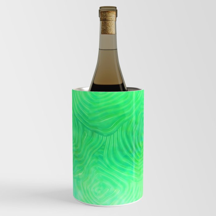 Abstract nature green Wine Chiller