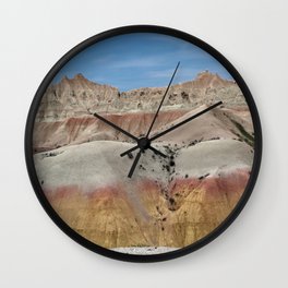 South Dakota Badlands Wall Clock