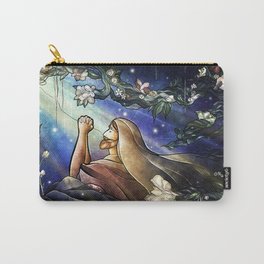 Gethsemane  Carry-All Pouch | Bible, Scripture, Stainedglass, Jesus, Pray, Religious, Christian, Flowers, Prayer, Digital 