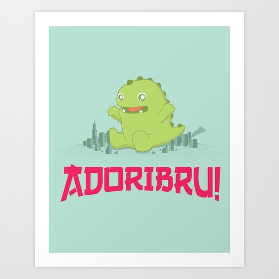 Adoribru! Art Print