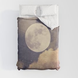 To the Moon and Back  Duvet Cover