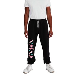 Pink Space Sharks Sweatpants