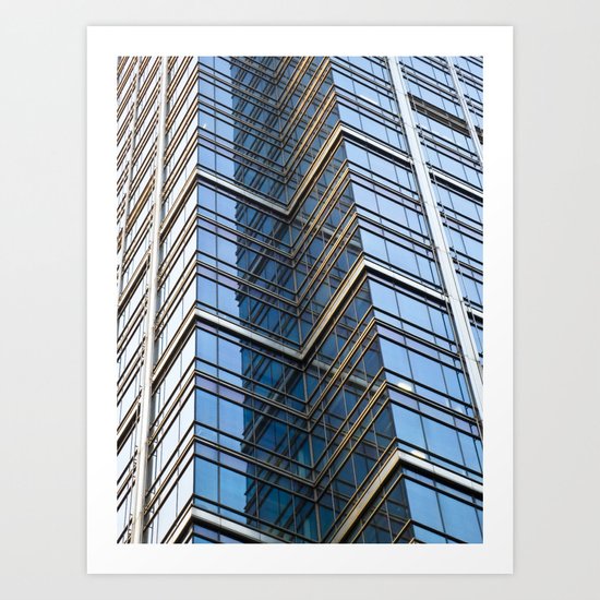 Skyscraper Abstract Art Print