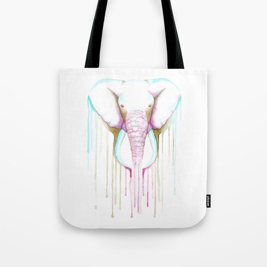Watercolour Elephant Tote Bag