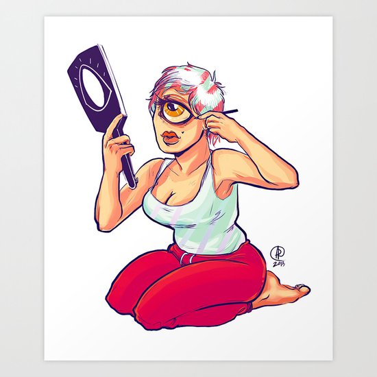 Iris Art Print