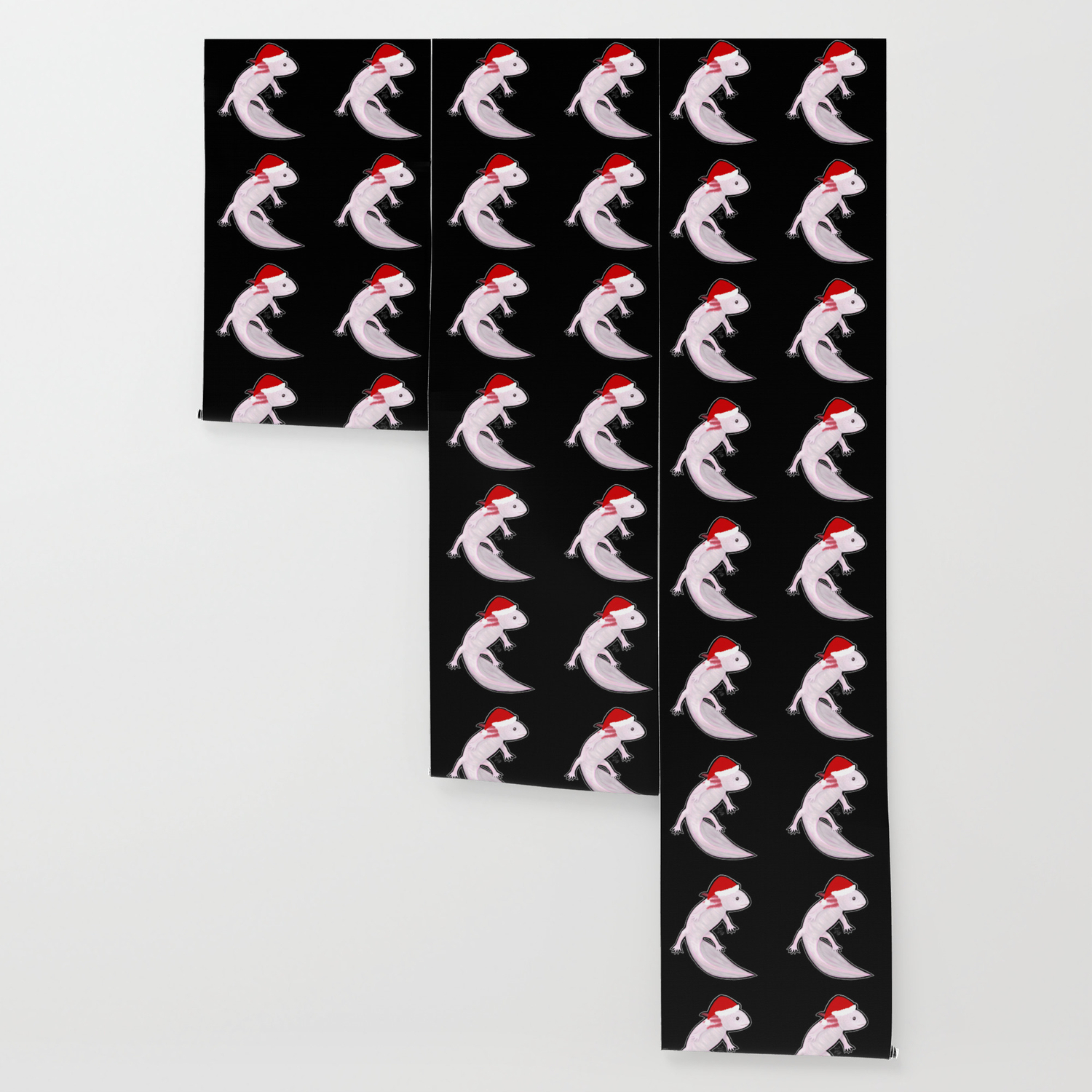 Christmas Axolotl Wallpaper By Demonofthestars Society6