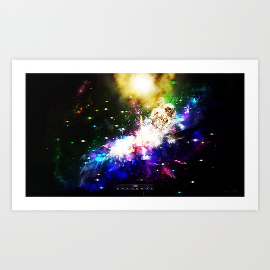The Spaceman Art Print