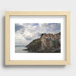 A taste of color and culture in Cinque Terre Recessed Framed Print