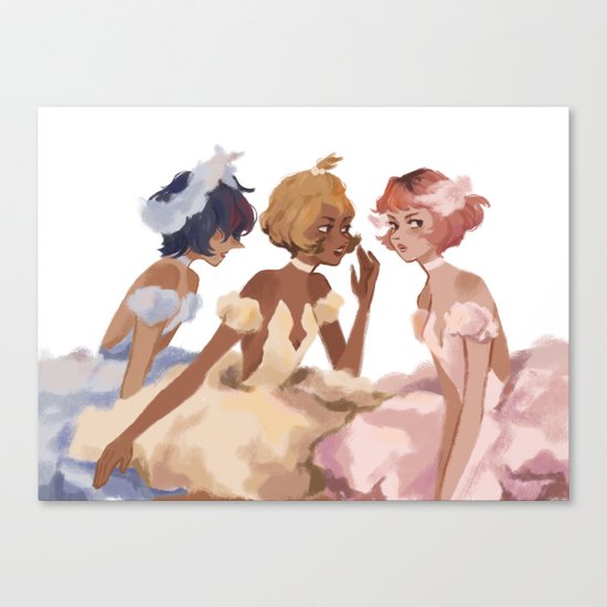 Pearls Canvas Print
