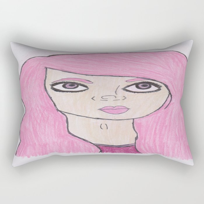 Beauty Teen Rectangular Pillow