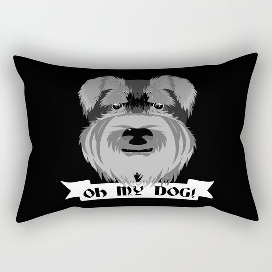 Oh My Dog Rectangular Pillow