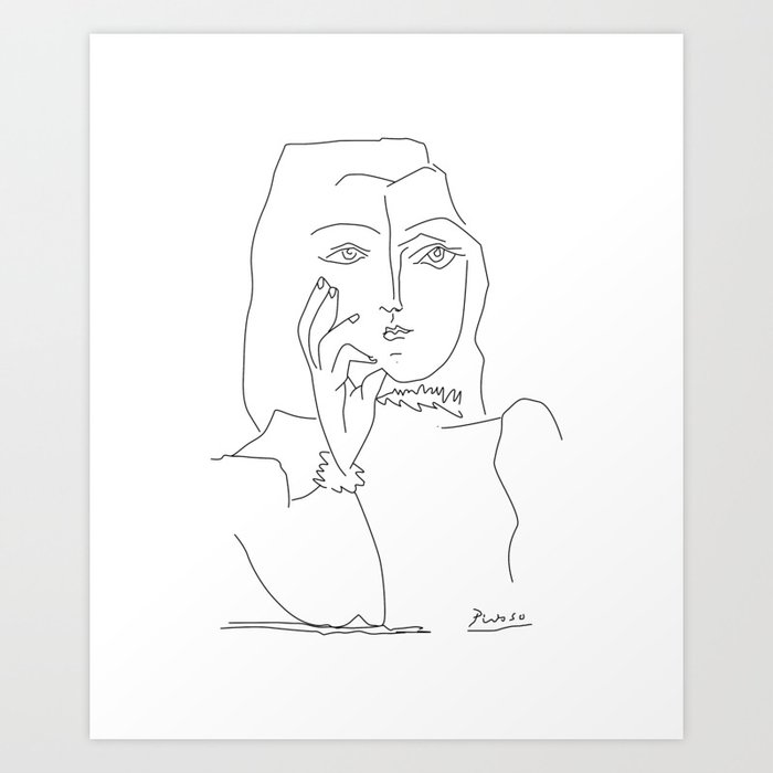 Picasso - Women 03 Art Print