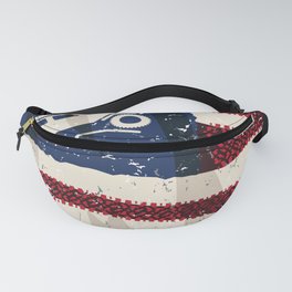 American Off Road 4x4 Overland Flag Fanny Pack