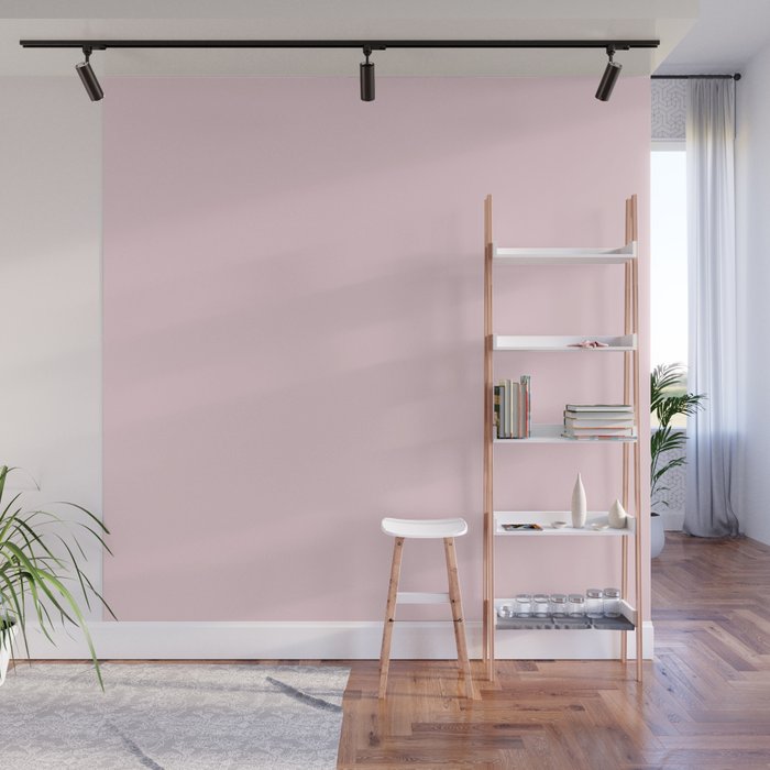 BLUSH PINK COTTON CANDY SOLID COLOR Wall Mural