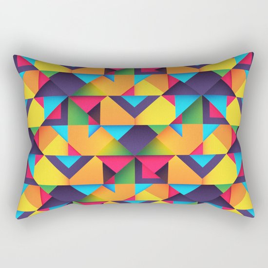 Double Trouble Rectangular Pillow