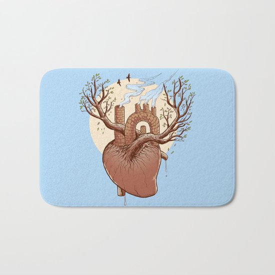 Always in my heart Bath Mat