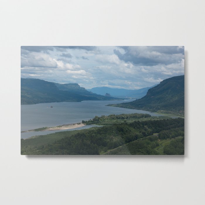 Columbia River Gorge From The Vista House Metal Print