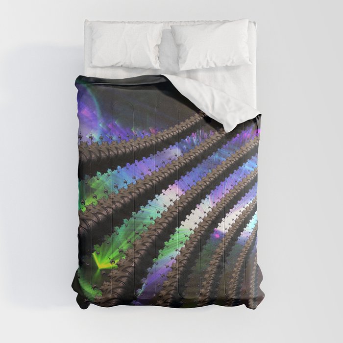 Mineralizm Art- Cosmic Twist V2 Comforter