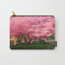 Park Ave Carry-All Pouch | Painting, Landscape 