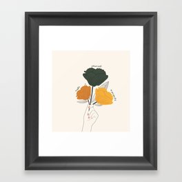 Make Yourself a Priority Framed Art Print