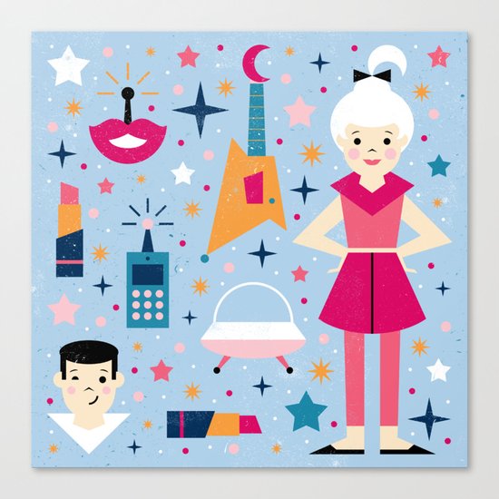Judy Jetson Canvas Print
