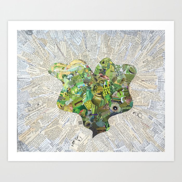 I love you, I'm so jelly, but mostly love.  Art Print