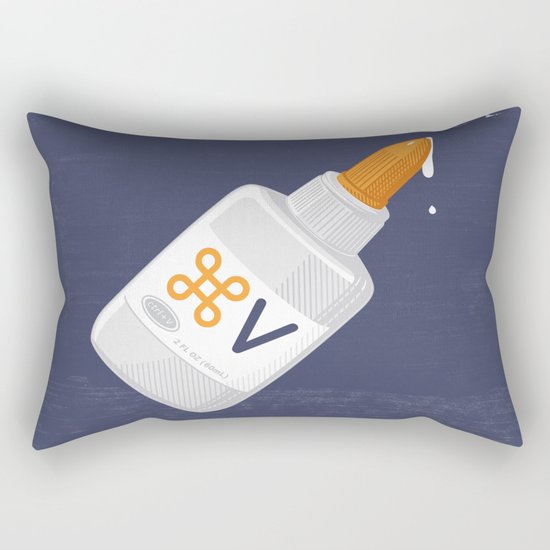 Command Paste Rectangular Pillow