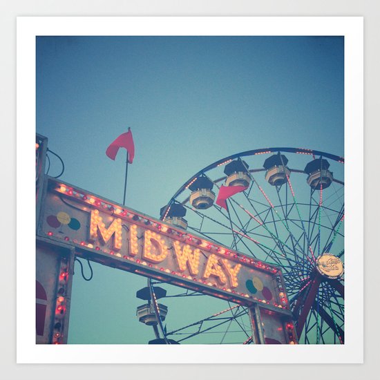 Midway Art Print