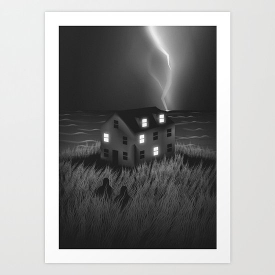 Something's Gonna Happen Art Print