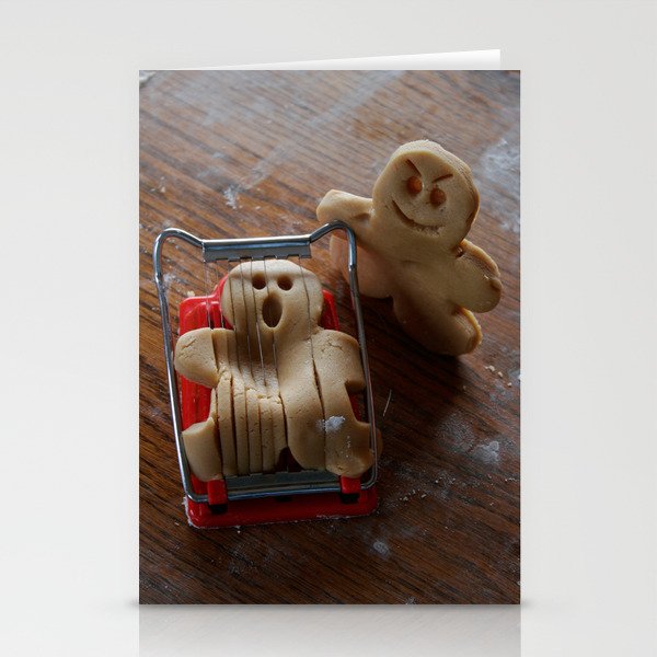 Attack of the Gingerbread man II Stationery Cards
