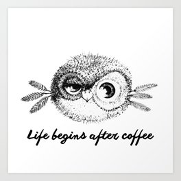 Coffe Art Prints Society6