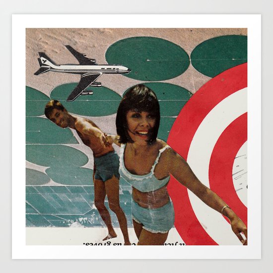 Pulling In Different Directions Art Print