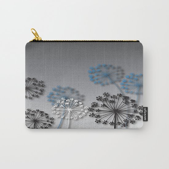 Mysterious Flowers Carry-All Pouch