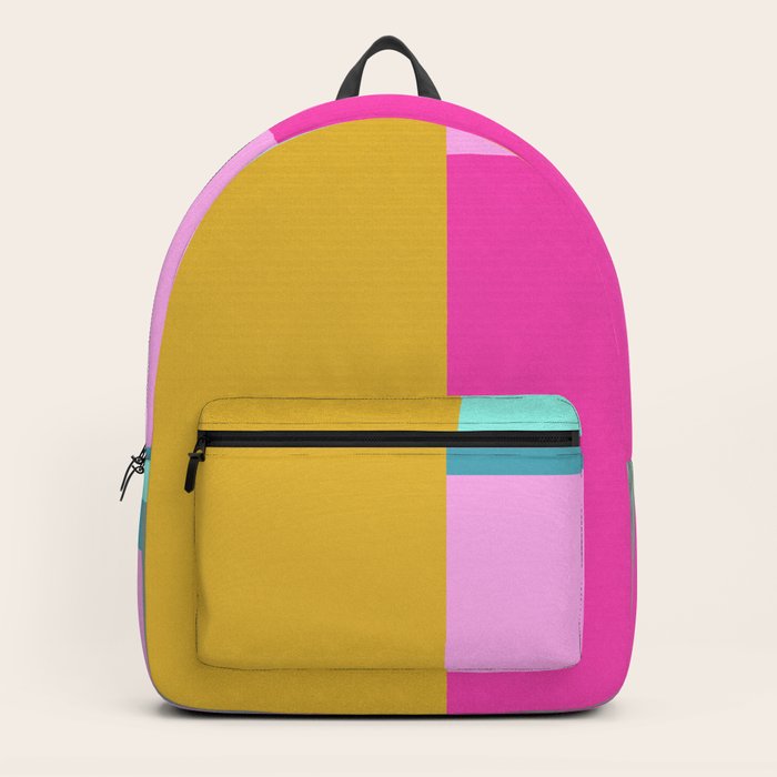 color block backpack