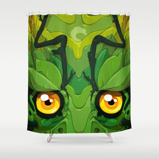 Oolong Shower Curtain