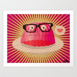 Disguise In Love With You Art Print