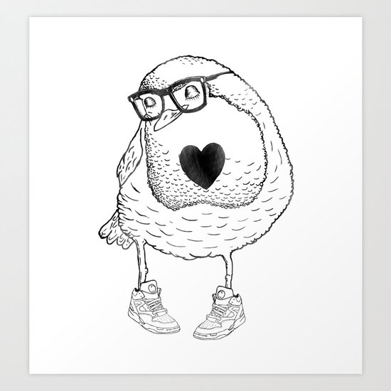 Love Bird Art Print