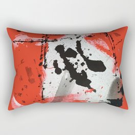 Canvas Style! Painting all over your place Rectangular Pillow