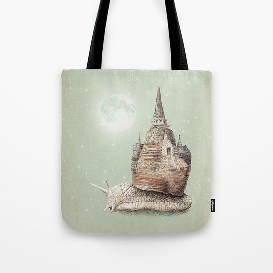 The Snail's Dream Tote Bag