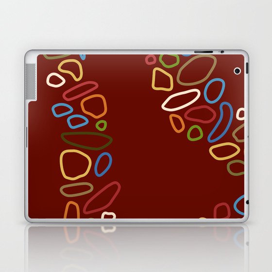 Color stones line path collection 4 Laptop & iPad Skin