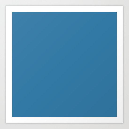 Saltwater Taffy Teal Art Print