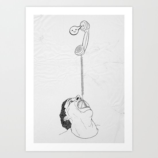 call today Art Print
