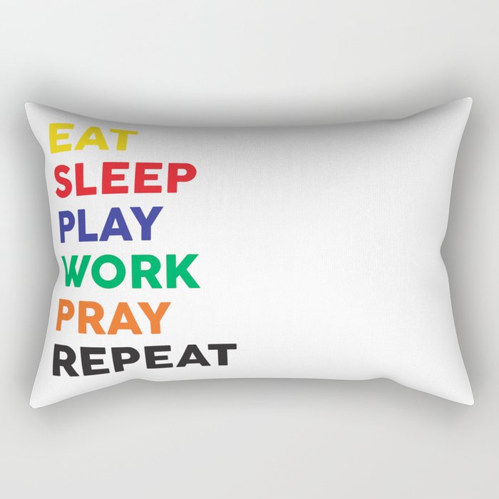 Words Rectangular Pillow
