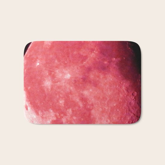Red Moon Bath Mat