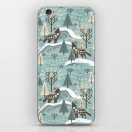 Grey Wolves--Song of Life iPhone Skin