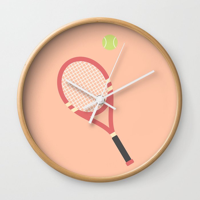 #19 Tennis Wall Clock